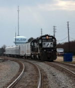 Circus Train Arriving